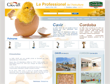 Tablet Screenshot of cavir-dz.com